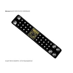 Nirvana,Yellow Smiley With Studs, Armband