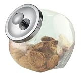 COOKIE JAR WITH METAL TOP