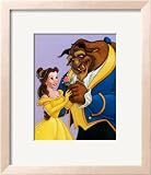 41Zwy6Kg1eL. SL160  Belle and the Beast, A Romantic Gift   © Disney Framed Art Poster Print, 15x17