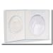 Heaven's Blessings Jesus Loves Me Porcelain Frame Blue