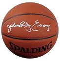 Julius Dr J Erving Philadelphia 76ers NBA Hand Signed Indoor Outdoor Basketball