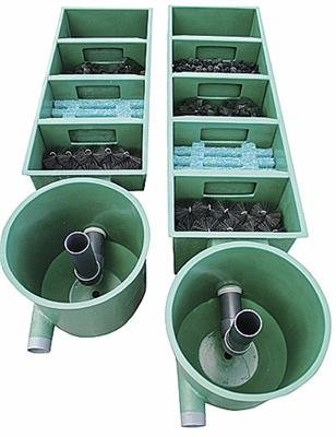 AL 3 Kammer Vortex Koi Teich Filter