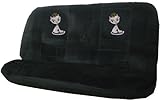 IMAGE OF Cat w/ Crown Gem Crystals Studded Rhinestone Car Truck Bench Seat Covers