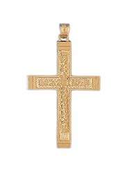 CleverEves 14k Gold Pendant Cross 13.7 - Gram(s)