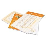 GBC HeatSeal UltraClear Thermal Laminating Speed Pouches, Letter Size, 5 mm Thickness, 11.5 x 9 Inches, Clear, 100 Pouches per Pack (3200587)