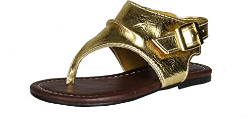 Girls Ankle Strap Roman Sandal (Infant/Toddler/Little Kid)