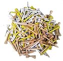 TEXAN CLASSICS Box of 500 2 1/8" Wood Golf Tees