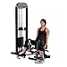 Body Solid GIOTSTK Pro Select Inner and Outer Thigh Machine with Adjustable Back Support and DuraFirm Padding 210-Pound