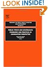 Public Ethics and Governance, Volume 14: Standards and Practices in Comparative Perspective (Research in Public Policy Analysis and Management)