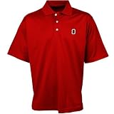 Ohio State Buckeyes Scarlet Double Mercerized Polo