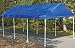 ShelterLogic Celebration II Decorative Canopy - 20ft.L x 10ft.W, 1 3/8in. Frame, Blue, Model# 25759