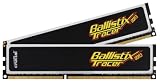 Crucial BL2KIT25664TN1608 PC1600 4GB Arbeitsspeicher (DDR3, Crucial Ballistix CL8, Tracer, 2x 2GB Kit, black) Retail