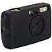 Video Games : Delkin Snug-It, Silicone Digital Camera Skin for the Canon SD750 & Ixus 75, Black, with Neck & Wrist Straps