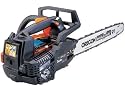 Tanaka Commercial Grade Gas Powered Top Handle Chain Saw 16-Inch Bar and Chain 34cc 1.8 HP 2-Stroke (CARB Compliant) #TCS-3401/16