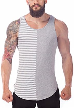Cattle Clothing Hip-hop Long Gym Vest Us Size (US-M)