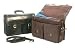 Executive Deluxe Quality Leather Portfolio Briefcase