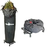 TreeKeeper PRO - Rolling Tree Storage Stand (Black) (7.5'H x 32