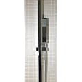 Massage Shower Handbrause f�r Duschen / Duschwand / Duschpaneel kompatibel mit Duschkopf - Duscharmatur / Armaturen, mit flexiblem Metallgliederschlauch / Brauseschlauch und Halterung, Chrom Design, in Dusche und Badewannen einsetzbar