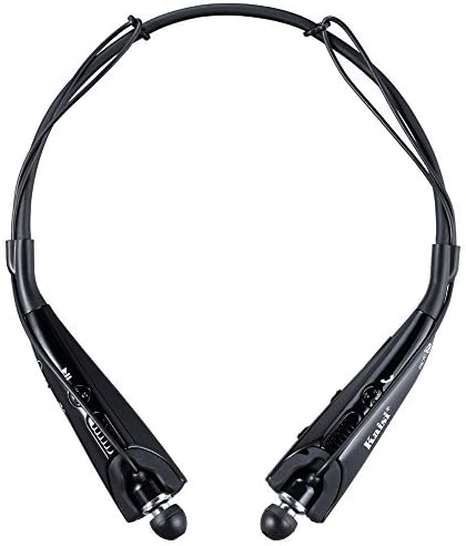 Kaisi® Universal Wireless Headphones Bluetooth Headset Hands free Bluetooth Earphone for SmartPhone iPhone iPhone 6 LG (Black)