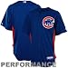 MLB Men's Chicago Cubs Short Sleeve Authentic Button Front Cool Base Batting Practice Jersey