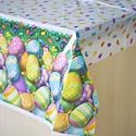 Easter Egg Plastic Tablecover