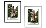 Michigan State Spartans - Beaumont Tower - Framed Undergrad Lithograph