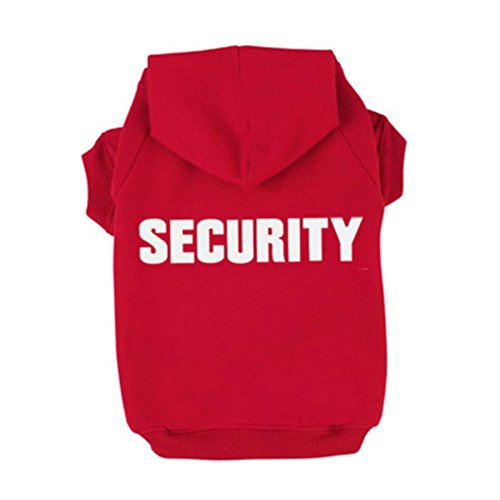 Generic Small Pet Dog Pullover Coat Sweater Hoodie Sports Sweatshirt Clothes Apparel