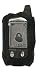 Car Alarm Remote Case Black Leather (Fits Autopage rs-730 LCD and rs-915 LCD) #ALARMC9