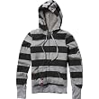 Fox Racing Game Plan Sherpa Lined Girls Hoody Zip Casual Sweatshirt - Heather Grey