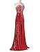 GRACE KARIN® Women's Sequined Prom Dresses Long