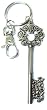 Mickey Mouse Pewter Key Keychain