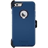 OtterBox Defender Series Case & Holster for Apple iPhone 6 Plus 5.5" - Ink Blot Blue (Certified Refurbished)