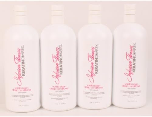 Coppola Keratin Complex - Vanilla bean Deep Conditioner 33.8oz Lot Of 4