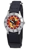 Disney Kids' Captain Jack Time Teacher Black Velcro Strap Watch #D804S500 Disney Kids' Captain Jack Time Teacher Black Velcro Strap Watch #D804S500