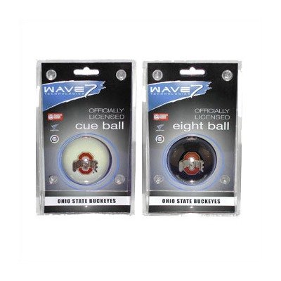 Ohio State University Cue and Eight Ball Pool Set