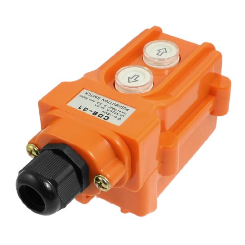 Monmentary Up Down Button Hoist Pushbutton Switch 10A Ith COB-31