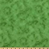 IMAGE OF 117'' Back to Basics Quilt Backing Sponged Green Fabric By The Yard