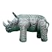 Inflatable Realistic XXL Rhino Zoo Party Favor Huge Animal