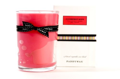Paddywax Classic 8-Ounce Poured Glass Candle, Passionfruit Guava