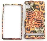 Motorola Droid A855 Giraffe/Leopard/Tiger/Zebra Print Hard Case/Cover/Facep ....