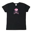 Pink Skull & Crossbones Ladies T-Shirt