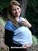 Baby : Moby D Baby Carrier-Sky Blue Fleece w/Indigo