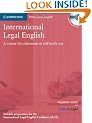 International Legal English - Student's Book with Audio CDs (ILEC)