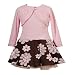 RARE EDITIONS Boutique Fall Kids PLUS SIZE Clothes PINK Dress Girl 10.5-16.5