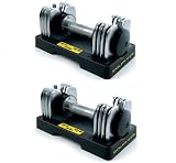 Gold's Gym 2 x 10kg Transformer Dumbell Set