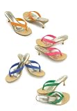 Kitten-Heel Thongs