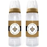 Baby Fanatic New Orleans Saints Baby Bottles - set of 2