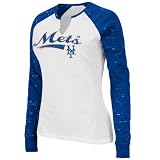 New York Mets Women's League Special Long Sleeve Raglan T-Shirt
