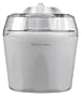 Andrew James Ice Cream, Sorbet and Frozen Yoghurt Maker Machine 1.45 Litre + 128 Page Recipe Book - As voted "Best Buy" Ice Cream Maker By Which Magazine