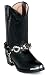 Kids' Durango® Western Boots with Concho Strap Black